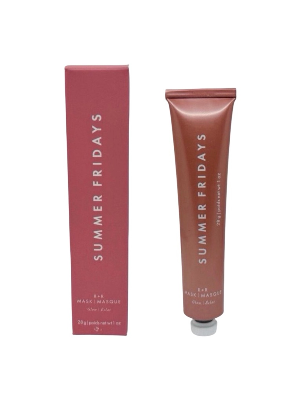 Summer Fridays R&R Mini Facial Mask Glow - 1 oz / 28g